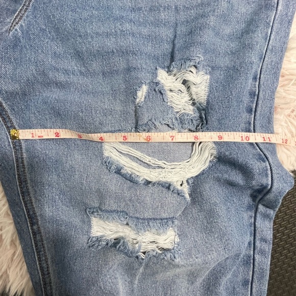 Vigoss Billie 90’s High Rise Distressed Ripped Denim Jeans size31 - Picture 14 of 17
